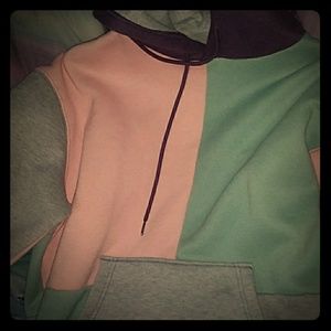 A pastel aeastic hoodie from fashion nova